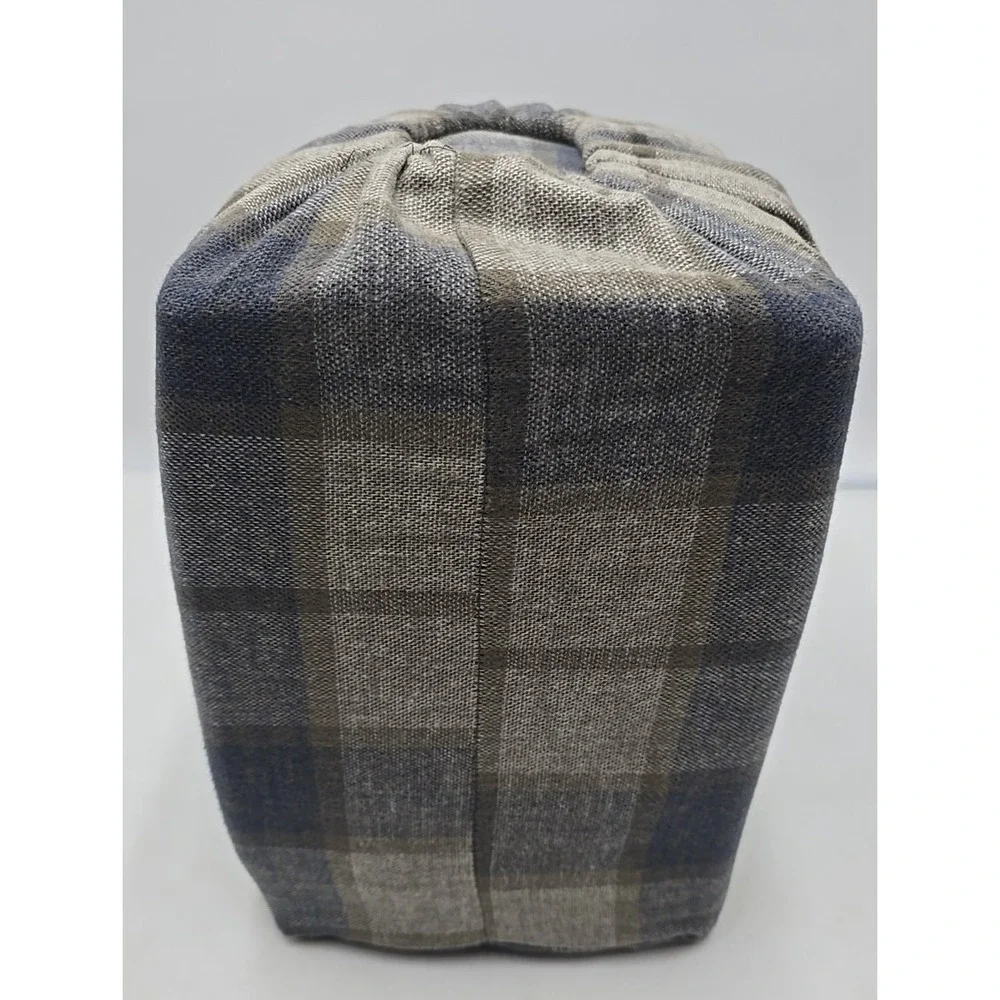 Flannel From Portugal Winter Check Flannel Sheet Set 4 Piece King‎ 100% Cotton